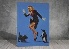 Gil Elvgren BIRD'S EYE VIEW