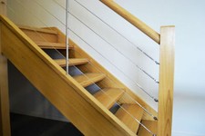 Balustrade wire kit, decking Fork /Adjuster with eyes for wooden posts 1 - 10mtr