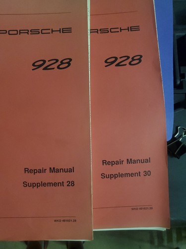 Porsche 1990 928 repair - 928, manual