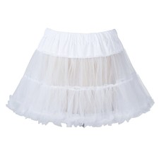 18" 50s Retro Underskirt Swing Vintage Mini Petticoat Fancy Net Skirt