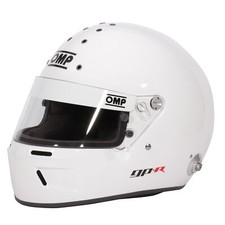 OMP GP-R Helmet, White - FIA 8859-2015 Approved (Motorsport / Race / Rally)