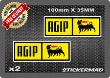 AGIP Stickers Oblong F1 MOTO
