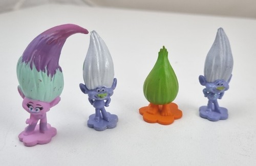 Trolls figures bundle - trolls, 4x