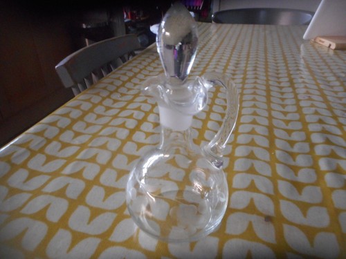 Small glass decanter grape - small, decanter,