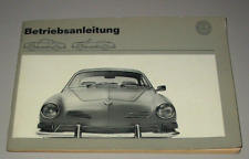 Betriebsanleitung VW Karmann