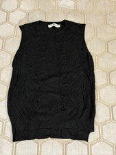 ZARA KNIT Black Sleeveless