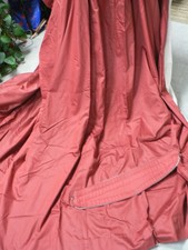 Rust Curtains Lined Quality Cotton 82 in L x 77 in W Terracotta Red