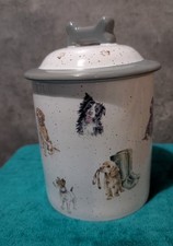 Wrendale Dog Treat Jar Royal