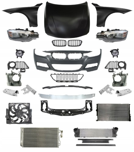 Set hood front - front, bumper