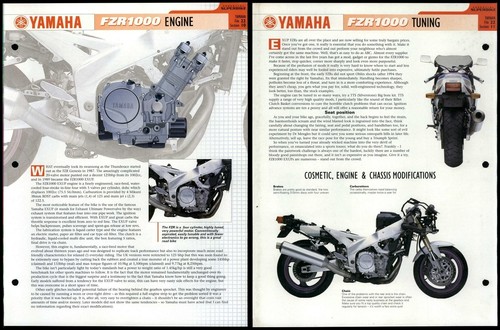Yamaha fzr1000 engine tuning - yamaha, engine/tuning