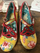 Ladies Irregular Choice Red &