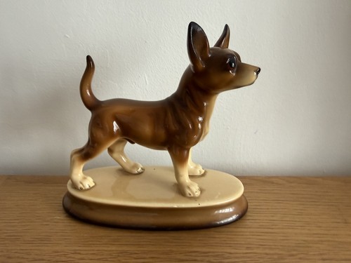 Vintage chihuahua porcelain - vintage,