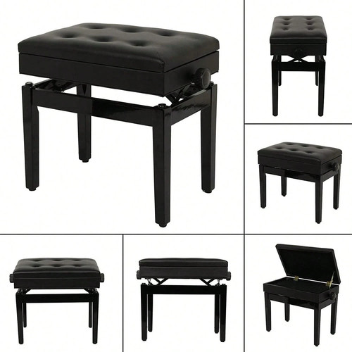 Adjustable piano stool height - piano,