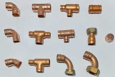 PACK- 1, 2, 5, 10   22MM YORKSHIRE SOLDER RING FITTINGS