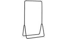 Habitat Arnie Clothes Rail - Black