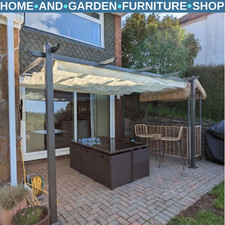 4x3m Aluminium Garden Pergola