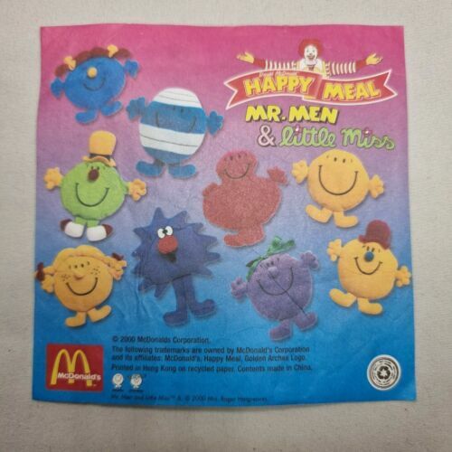 Mcdonalds happy meal - happy, mr