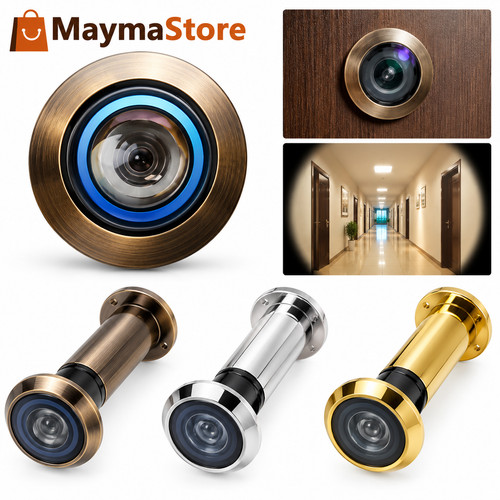 200 adjustable door peephole - 200°,