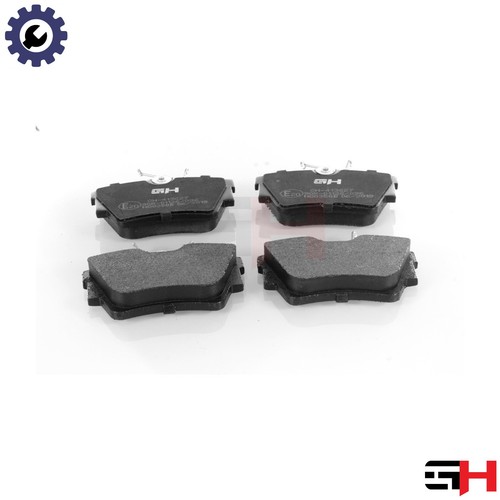 Brake pad set disc - set,