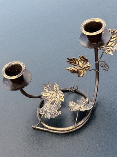 Autumn double stem metal