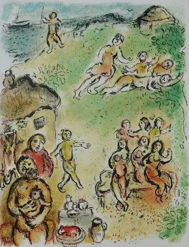 Marc chagall the - isle, of