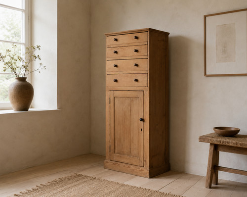 Victorian pine drawer - 5,