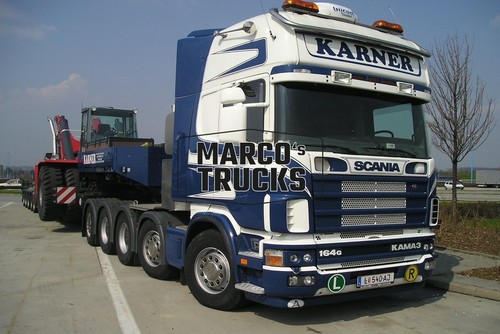 Truck photo scania - 164g, heavy