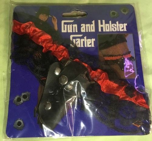 Gun and holster garter - and, mini