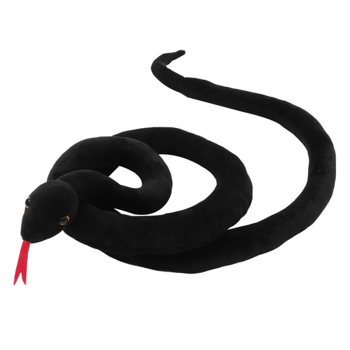 Stuffed large snake model - ,