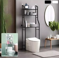 3Tier Over Toilet Storage Rack Bathroom Laundry Washing Machine Shelf Organizer