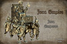 28mm Inca Emperor and Mummy -