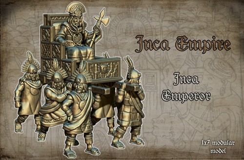 28mm inca emperor and mummy - 28mm,