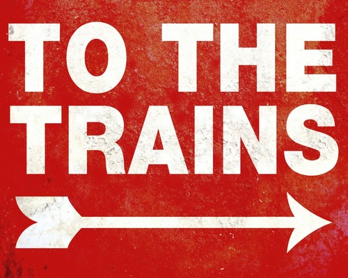 The trains railway station - railway,