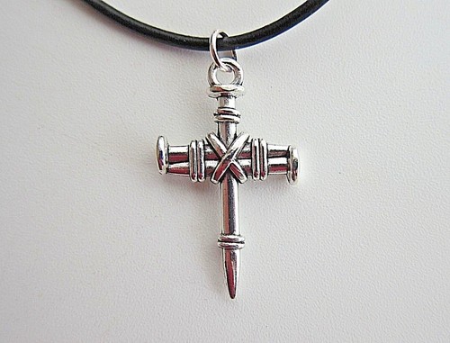 Silver cross pendants - cross, on
