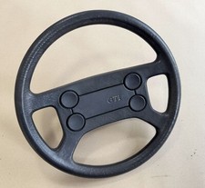 VW Golf Caddy mk1 GTI Genuine Steering Wheel 4 Button Small Spline
