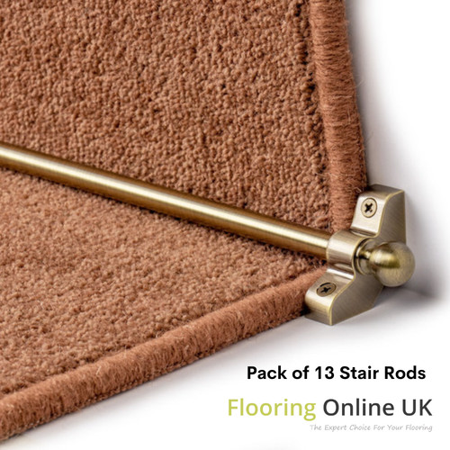 Pack antique stair rods - pack, of
