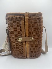 Vintage Wicker Wine Picnic