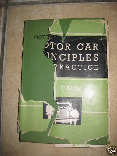 Motor car principles - motor, &