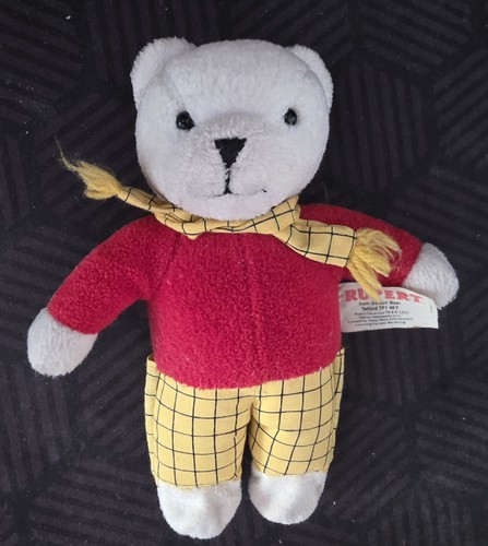 Rupert bear soft toy - bear, walking