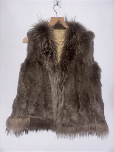 Rabbit raccoon fur - 80%, 20%