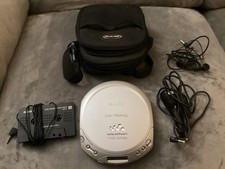 Sony Walkman Car Ready CD Player D-E226CK ESP Max Vintage Working Tested