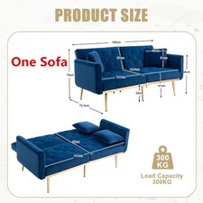 Sofa Bed 2 Seater Click Clack