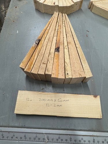 200x50mm wooden wedges - wooden, shims