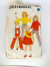 3 * 1970s and 1980s Children's Sewing Patterns