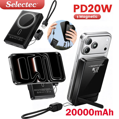 20000mah magnetic wireless - 20000mah,