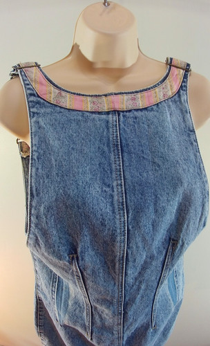 Filippo totti denim pinafore - totti,