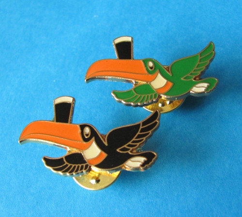 Guinness flying toucan pin - 2,,