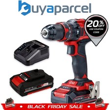 Einhell TE-CD 18/44 Cordless Combi Drill PXC 18v Metal Chuck 2 x Batteries