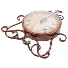 Vintage Retro Iron Table Clock