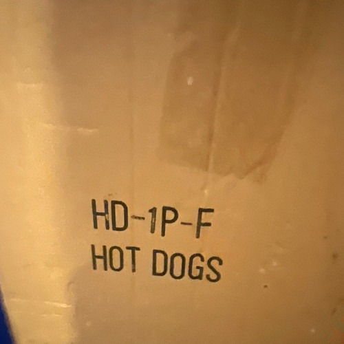 Commercial hot dog - hd-1p-f,